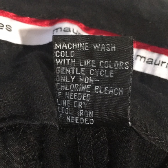 maurices®️ Sz5/6 Black Dress Capris - Picture 10 of 10